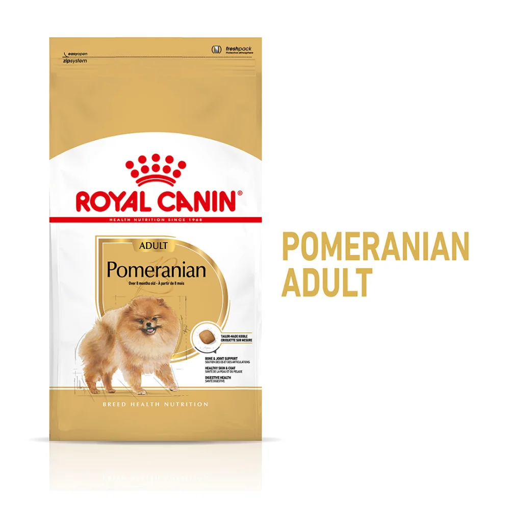 Câini - ROYAL CANIN Pomeranian Adult, hrană uscată căini, 1,5kg