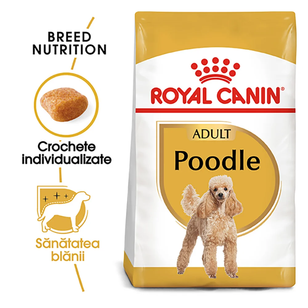 Câini - ROYAL CANIN  Poodle Adult, hrană uscată câine, 1,5kg