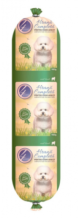 Câini - Salam, Hrană Umedă Câine Adult, 4DOG, Miel, 900g