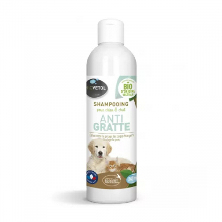 Îngrijire Câini - Sampon Caini si Pisici Bio Anti-Mancarime 240ml