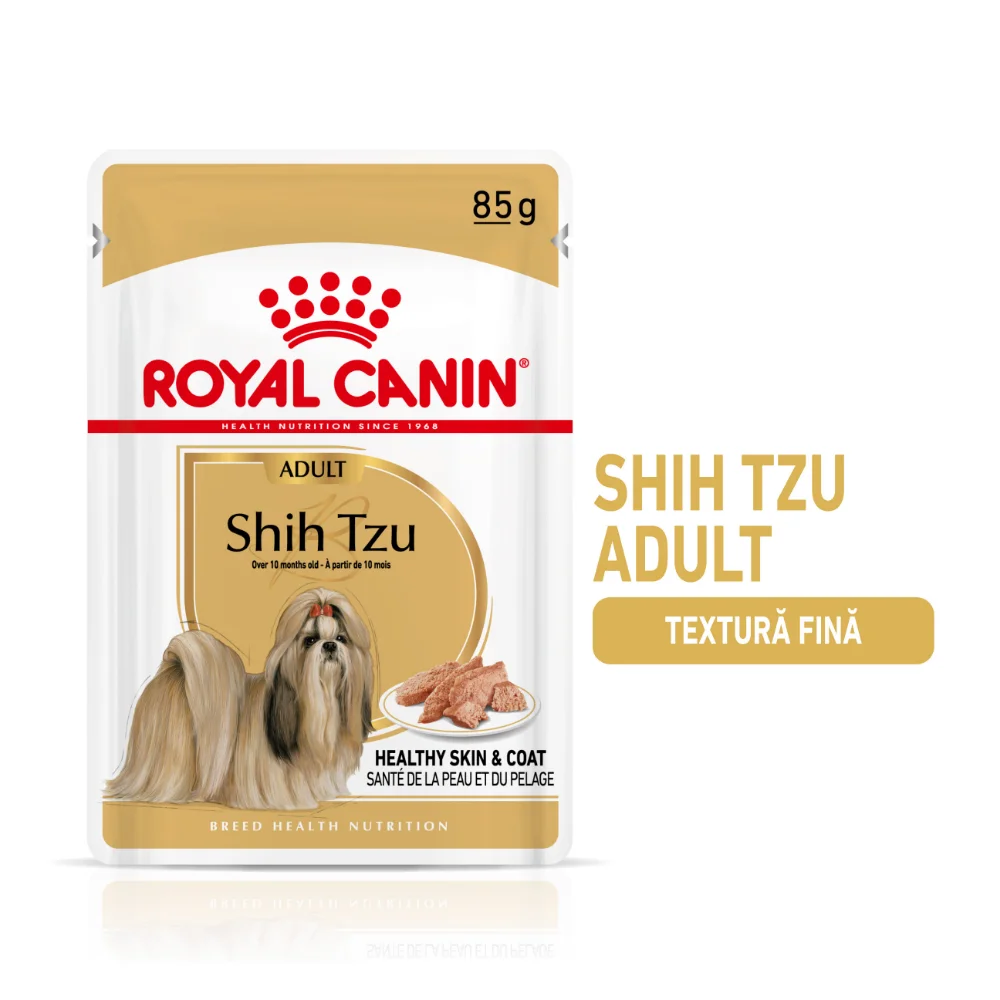 Câini - ROYAL CANIN Shih Tzu Adult, hrană umedă câine (pate), 12x85g