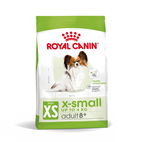 Câini - Hrană Uscată Câine Senior, ROYAL CANIN X-Small Adult, 8+, 1.5kg