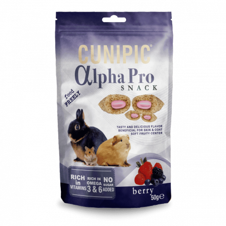 Snack CUNIPIC Alpha Pro Fructe de Padure 50g
