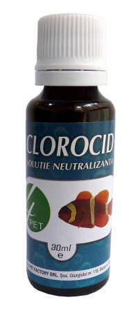 Solutie Neutralizanta Clorocid 4PET 30ml – DELISTAT