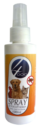 Câini - Spray Caini 4DOG Antiparazitara Ectocid Herba 100ml
