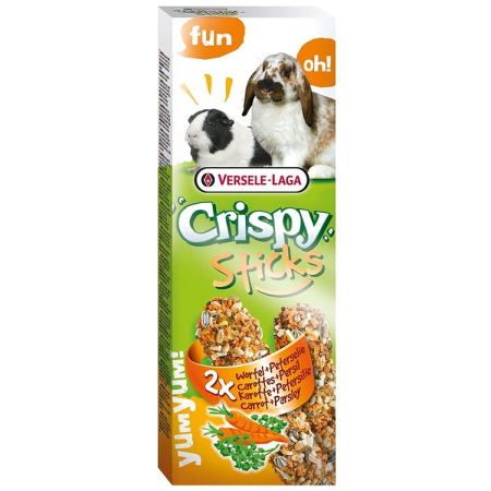 Rozătoare - Sticks Iepuri si Porcusori VERSELE-LAGA Morcovi si Patrunjel 2x55g