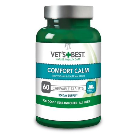 Vitamine Câini - Suplimente Nutritive Caini VET'S BEST Confort Calm 60 tablete