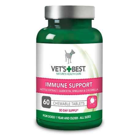 Vitamine Câini - Suplimente Nutritive Caini VET'S BEST Immunity 60 tablete