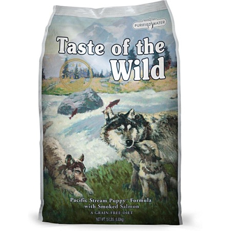 Câine Junior - Hrana Uscata Caini TASTE OF THE WILD Pacific Stream Puppy 12,2kg