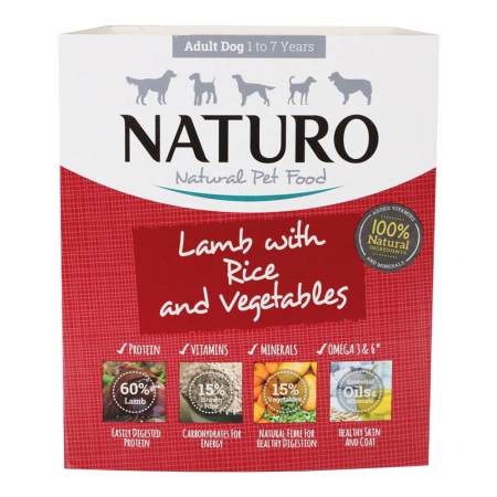 Câini - Hrana Umeda Caini NATURO Adult Miel si Orez 400g