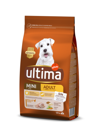 Câini - Hrană Uscată Câine Adult, ULTIMA, Talie Mică, Pui, 1.5kg