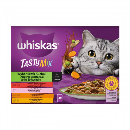 Hrana Umeda Pisici WHISKAS Tasty Mix 12x85g [1]