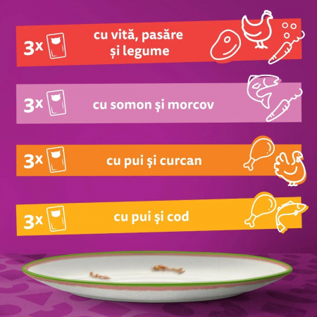Hrana Umeda Pisici WHISKAS Tasty Mix 12x85g [6]