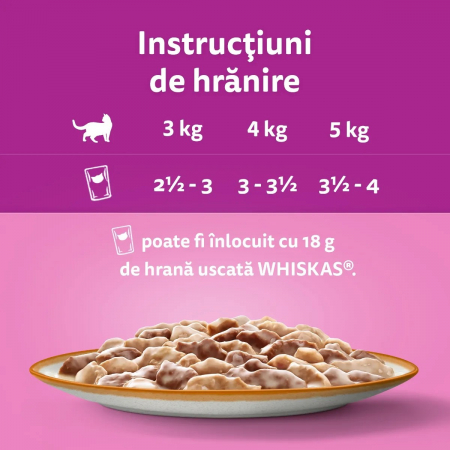 Hrana Umeda Pisici WHISKAS Tasty Mix Meniu Cremos Miel in Sos 85g [3]
