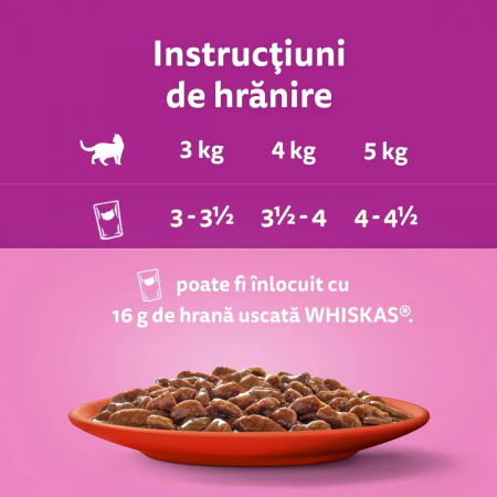 Hrana Umeda Pisici WHISKAS Vita in Sos 85g [3]