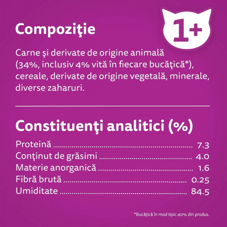 Hrana Umeda Pisici WHISKAS Vita in Sos 85g [2]