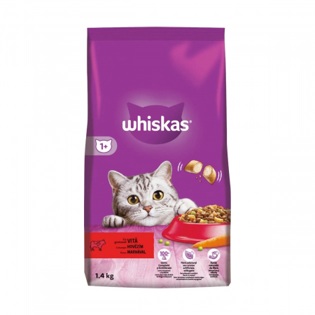 Hrana Uscata Pisici WHISKAS Adult Vita si Ficat 1,4kg [2]