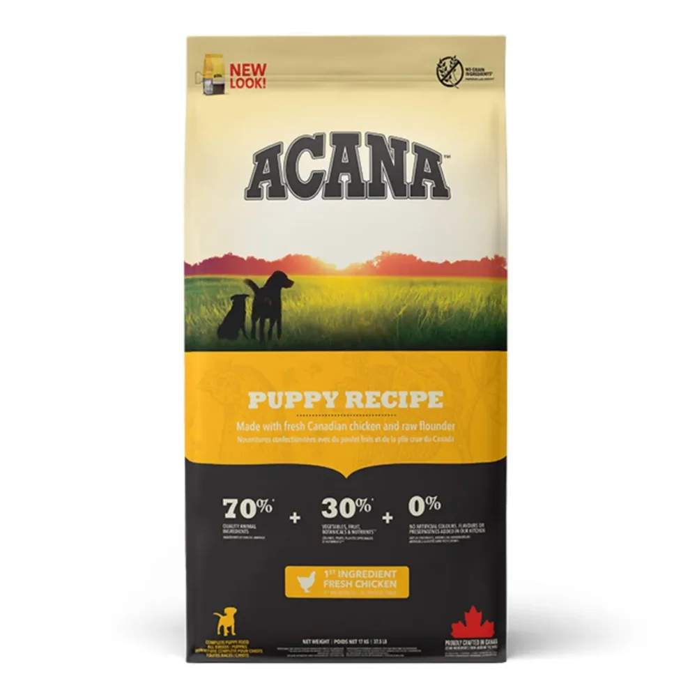 Hrana Uscata Caini ACANA Heritage Medium Junior 17kg