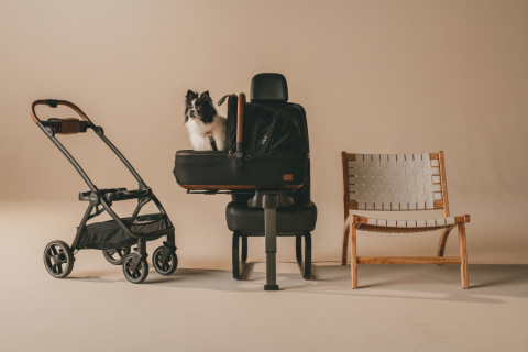 Sistem de transport si protectie pentru animale de companie Maeve Small Flex Onyx, max 12 kg [8]