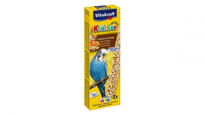 Batoane Perusi Vitakraft Popcorn și Miere, 2 Buc [1]