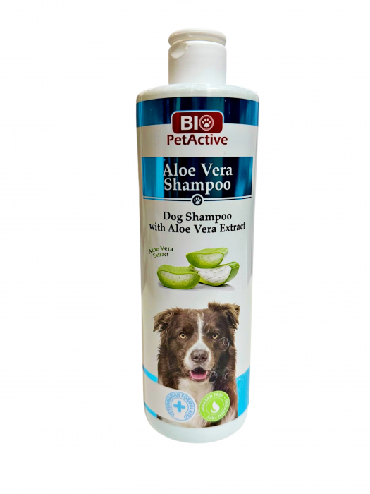 Șampon Bio PetActive Aloe Vera – 400ml, hidratare și îngrijire premium pentru câini [1]