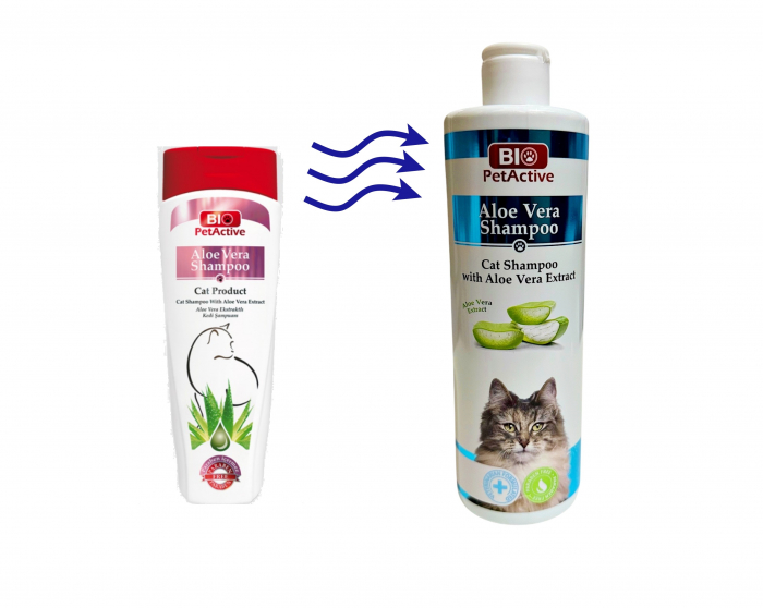 Șampon Bio PetActive Aloe Vera – 400ml, îngrijire blândă și hidratare pentru pisici [3]