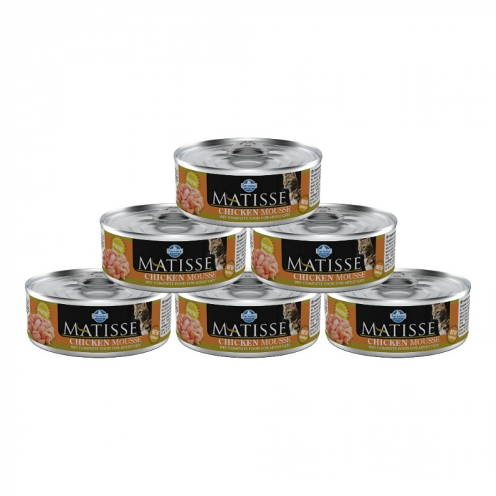MATISSE Mousse Pui 85g - Hrana Umedă pentru Pisici Adulte, Pate cu Pui [3]