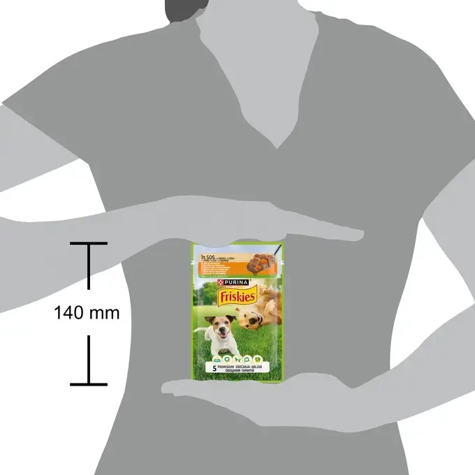 Friskies Plic Hrana Umeda Caini Pui Morcov Sos 85g [4]
