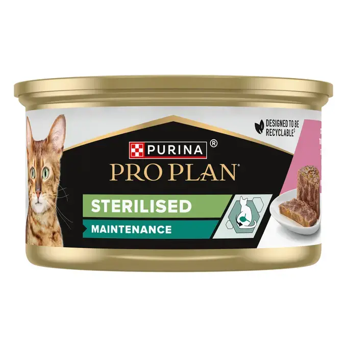 Purina PRO PLAN Sterilised Pate Ton și Somon – Hrană umedă completă pentru pisici adulte sterilizate [2]