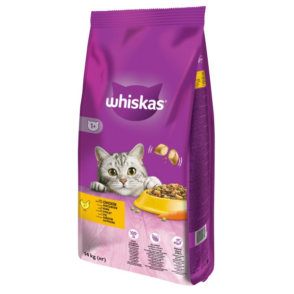 Whiskas Hrana uscată pentru pisici Adult cu Pui - 14kg [2]