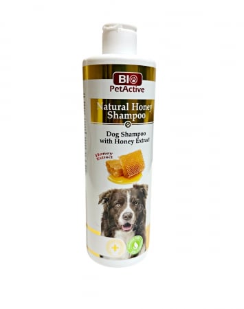 Igiena & Ingrijire - Șampon Bio PetActive Natural Honey – 400ml, îngrijire premium pentru câini