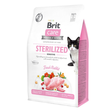 Hrana Uscata - britcaresterilisedsensitiveiepure400g