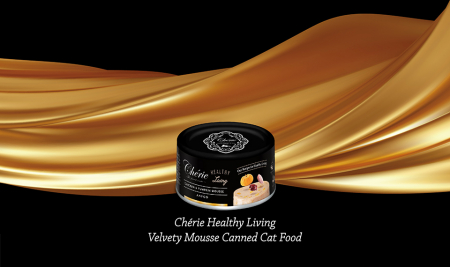Cherie Mousse cu Ton, hrană umedă fără cereale pentru pisici, 80g [1]