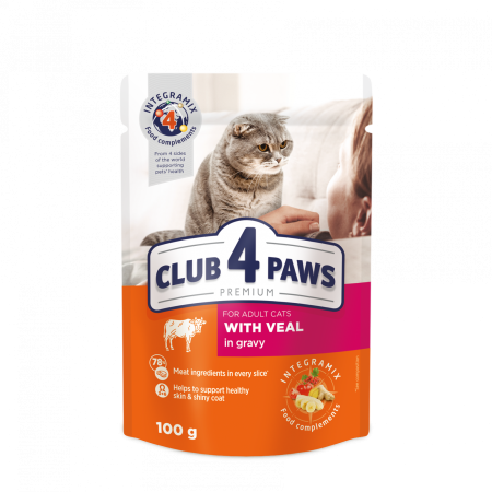 Hrana Pisici - club4paws-plic-vita-sos-100g