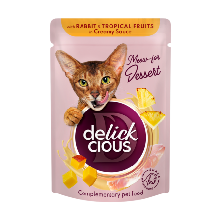 Hrana Umeda - delickcious-iepure-fructe-tropicale-80g