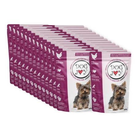 Hrana Caini - dog-joy-junior-hrana-umeda-pui-sos-100g