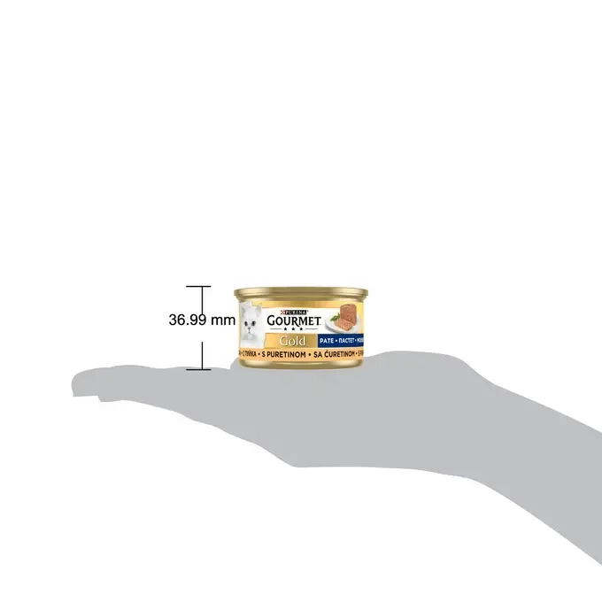 Gourmet Gold Mousse, Hrană Umedă pentru Pisici, Pate Curcan, 85g – Textură fină și aerată! [3]