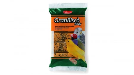 Mai multe - Granbisco Birdy, Biscuiți pentru Păsări, Padovan, cu Semințe și Ou, 30g
