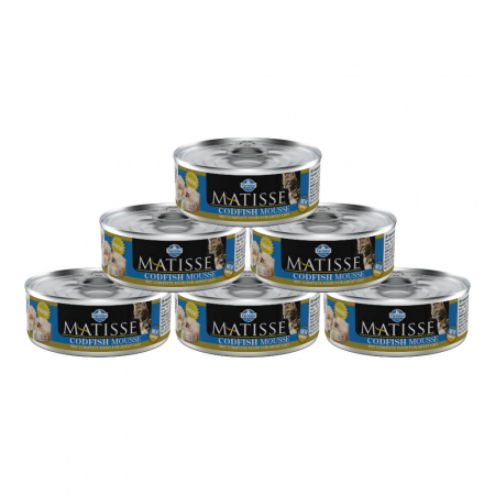MATISSE Mousse Cod 85g - Hrana Umedă pentru Pisici Adulte, Pate cu Cod [2]