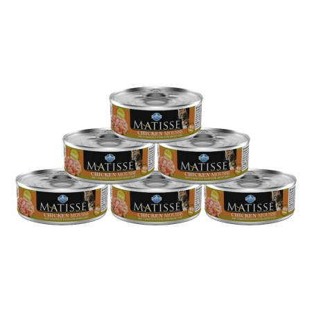 MATISSE Mousse Pui 85g - Hrana Umedă pentru Pisici Adulte, Pate cu Pui [2]