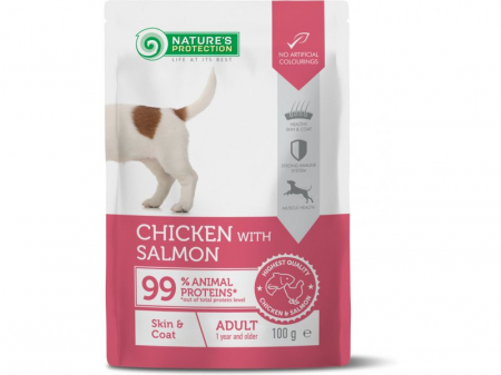 Hrana Umeda - hrana-umeda-caini-natures-protection-skin-and-coat-100g