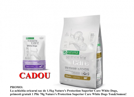 Nature's Protection Superior Care – Hrană Umedă pentru Câini, Ton și Somon, 70g [2]