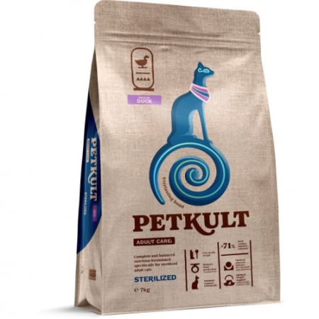 Hrana Pisici - petkult-adult-care-sterilized-rata-7kg