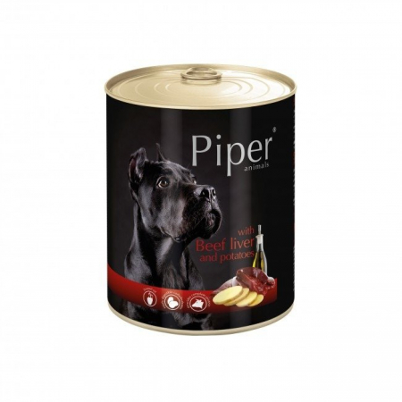 Hrana Umeda - PIPER – Hrană Umedă pentru Câini Adulți, Vită și Cartofi