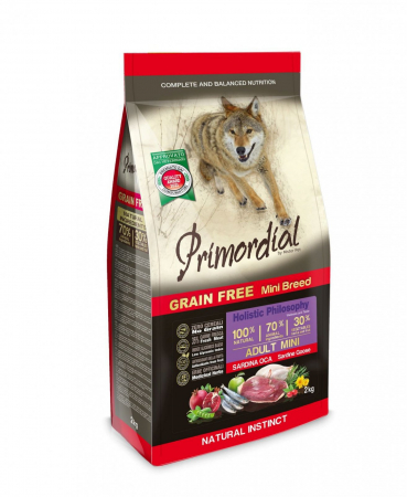 Hrana Uscata - primordial-grain-free-holistic-adult-mini-sardine-gasca-caini-2kg