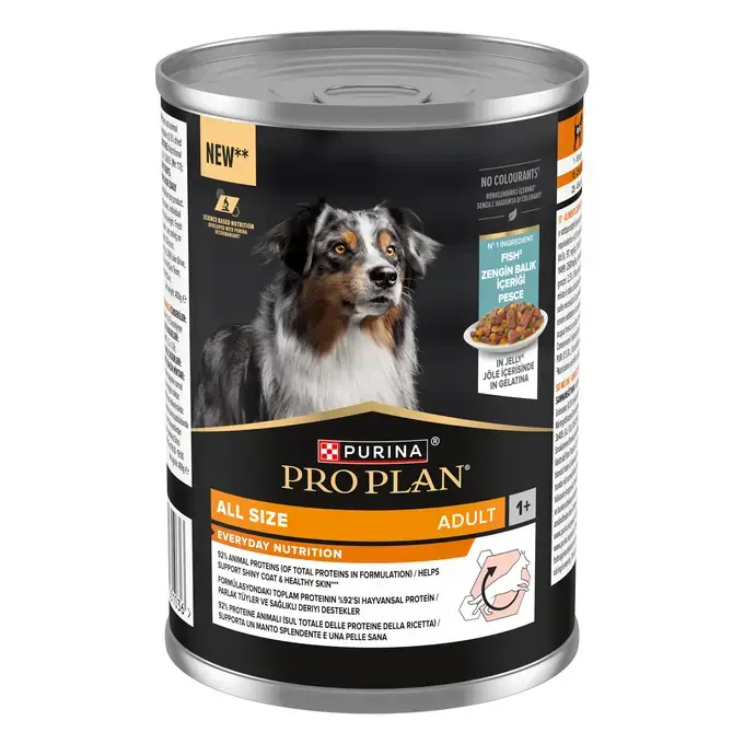 Purina PRO PLAN Everyday Nutrition Adult Pește – Conservă hrană umedă câini 400g [1]