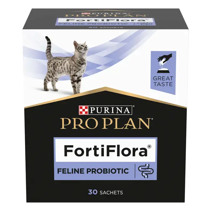 Purina Pro Plan FortiFlora Feline – Probiotic pentru pisici, Pulbere [1]