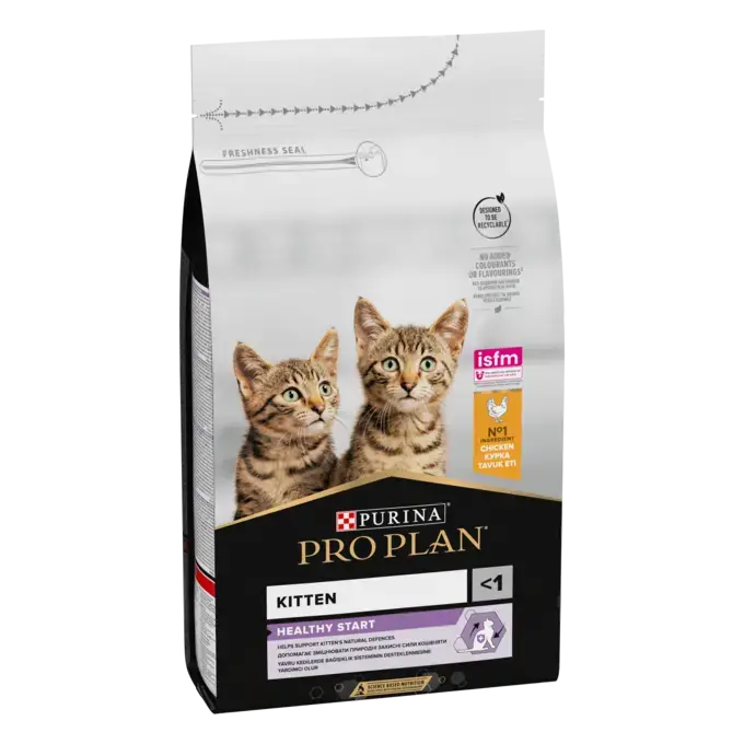 Hrana Uscata - Purina PRO PLAN Kitten, Hrana Uscată pentru Pisici Junior, HEALTHY START, Bogat în Pui, 10kg