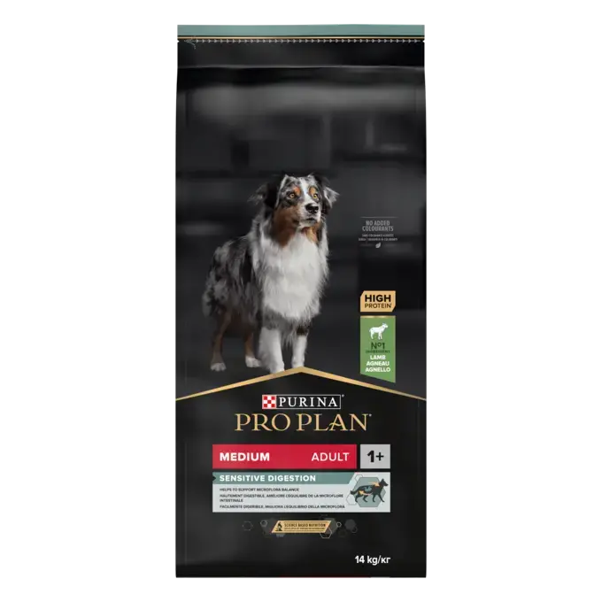 Purina PRO PLAN Sensitive Digestion Medium Adult cu Miel – hrană uscată pentru câini cu digestie sensibilă [2]