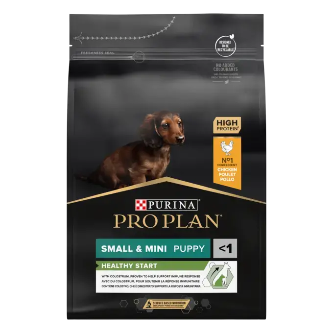 Purina PRO PLAN Small & Mini Puppy Healthy Start, hrană uscată câini, 3kg [1]